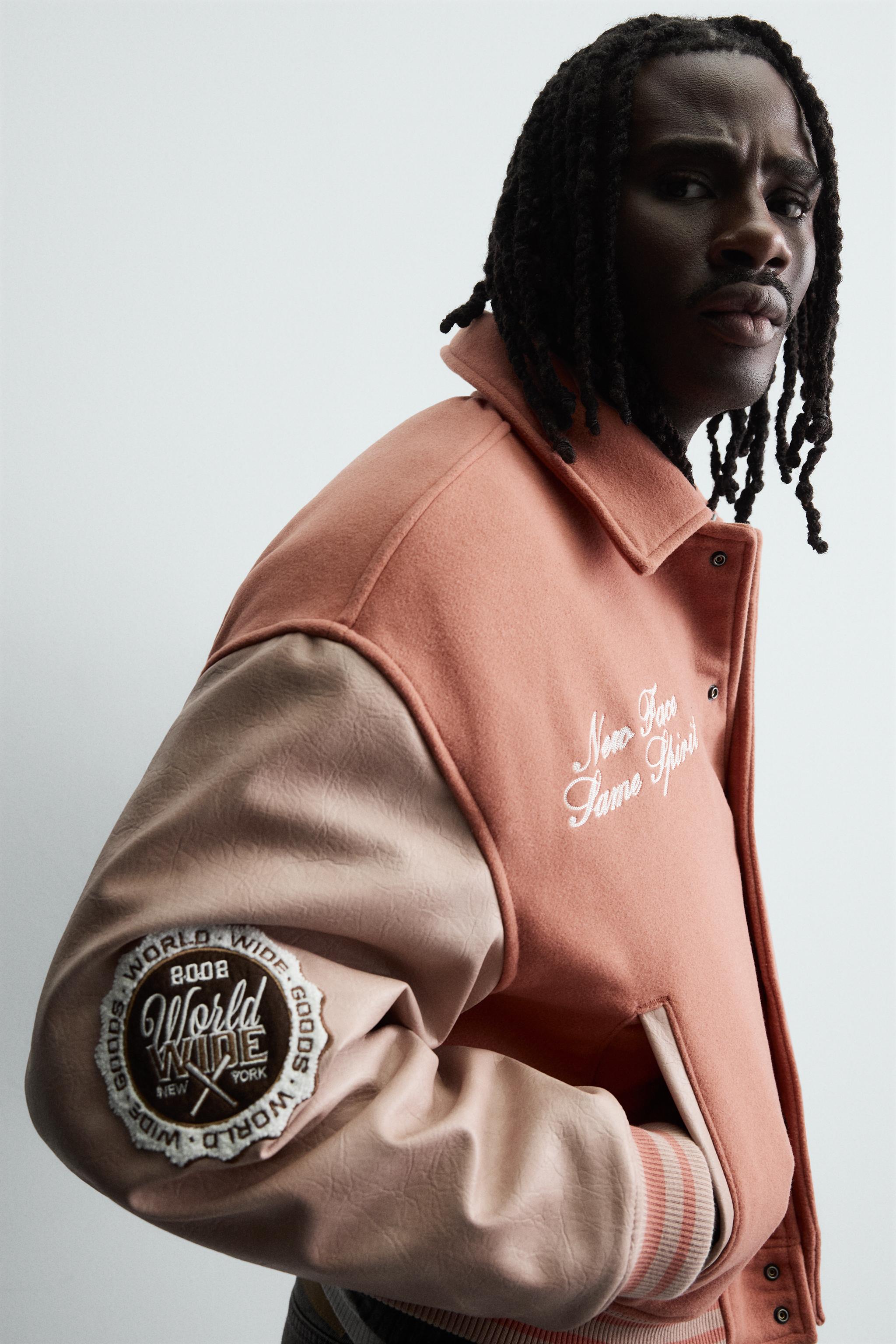 PATCHED QUILTED BOMBER JACKET